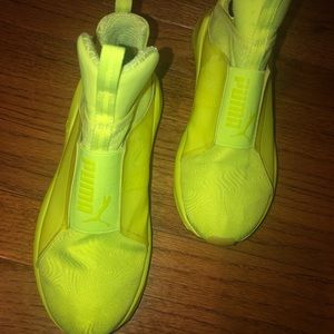 Rhianna Puma pull on sneakers.